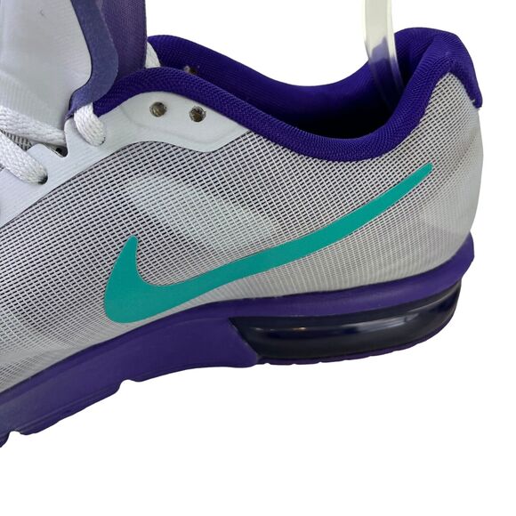 Nike Air Max Sequent 719916-504 Purple Teal Sneakers Lace Up Running Shoes sz 8 - Picture 4 of 16